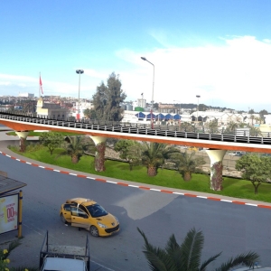 Etude de l’aménagement de la place Bab Saadoun et d’un ouvrage d’art au niveau de la MC 135 - Kasbah